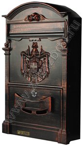 почтовый ящик Lion Antiq Retro Brown
