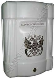 почтовый ящик Роскошь белый