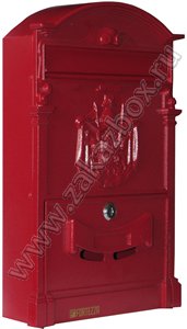 почтовый ящик Lion Antiq Red